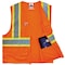 Ergodyne Two-Tone Safety Vest S/M Class 2 X-Back Back 8235ZX - alternate 4