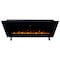 Northwest Electric Fireplace 50 in Wall Mounted with Bluetooth Speakers & Remote to Adjust LED Flames 80-BEF-50B - alternate 7