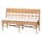Bali & Pari Oxford Bohemian Light Honey Rattan Dining Bench 258-14175-ZORO - alternate 5