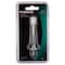 Prosource Heavy-Duty Rigid Door Stop, 15/16 in Dia Base, 3-1/8 in Projection, Die-Cast Zinc & Plastic H20-Z023C-PS - alternate 2