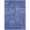 Homeroots 10' X 14' Denim Blue And Sky Blue Patchwork Washable Indoor Outdoor Area Rug 581586 - alternate 5