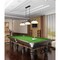 Z-Lite Bronte 3 Light Billiard, Matte Black and Rubbed Brass, Matte Opal 1955-3MB-RB-DMO14 - alternate 5