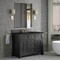 James Martin Vanities Brookfield 48" Single Vanity, Black Onyx, w/ 3 CM Phantome Eclos Top 547-V48-BKO-3PHT - alternate 6