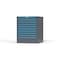 Strong Hold 10 drawer cabinet - (10x 2ft) - Blue accents - Keyed Different S3036-PPDAS-1001FS - alternate 3