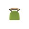 Holland Bar Stool Co Eleanor 30in Swivel Bar Stool with Bronze Finish, Medium Back and Canter Kiwi Green Seat 880 - alternate 7