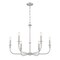 Z-Lite Tova Brushed Nickel 6 Light Chandelier 3049-32BN - alternate 7