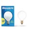 Bulbrite Incandescent Dimmable 10W Globe G12 Bulbs, White, Candelabra E12 Screw Base, 2700K, 50PK 861237 - alternate 5