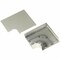 Hubbell Wiring Device-Kellems Flat Elbow Raceway, HBL6750 Series, 9.23 in W, 2.14 in H, 6-3/4 in L, Ivory HBL6711IV - alternate 1