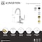 Kingston Brass Single-Handle Bar Faucet, Brushed Nickel KSD8508KL - alternate 6