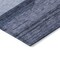 Homeroots 9' X 12' Navy Blue Sky Blue And Charcoal Abstract Washable Indoor Outdoor Area Rug 615282 - alternate 5