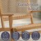 Alaterre Furniture Alaterre Weyra Set of 2 Outdoor Wicker Patio Chairs Natural Furniture Design 80-OUTD-WEYRA-CH2 - alternate 4