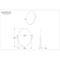 Gatco Mode 32" Framed Oval Mirror, Matte Black 5619XFLG - alternate 2