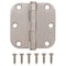 Prosource Door Hinge, Steel, Satin Nickel, Loose Pin, 180 deg Range of Motion, Screw Mounting LR-702-PS - alternate 1
