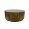 Homeroots 42" Brown Solid Wood Round Coffee Table 493313 - alternate 1