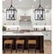 Jonathan Y Ruth 11" 4-light Traditional Classic Lantern Metal/Glass LED Pendant, Oil Rubbed Bronze JYL7403A - alternate 6