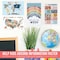 Hadley Designs Boho Preschool Educational Laminated Posters For Toddlers, 16-Piece Set X004ACJZND - alternate 5