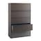 Hirsh 42" W 5 Drawer Lateral File Cabinet, Medium Tone, A4/Legal/Letter 19832 - alternate 5