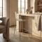 Leisuremod Astor Ripple Swirl Polycarbonate Seat Barstool with Chrome Base & Footrest ACC-30CL - alternate 6