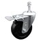 Service Caster 4 Inch SS Soft Rubber 10mm Threaded Stem Caster with Total Lock Brake SCC SCC-SSTSTTL20S414-SRS-M1015 - alternate 1