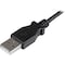 Startech.Com Cable Micro USB Right Angle 24AWG - 0.5m USBAUB50CMRA - alternate 2
