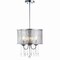 Jonathan Y Avah 13" Metal/Crystal Adjustable LED Drop Chandelier, Chrome JYL7465A - alternate 11