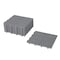 Edendirect 1 ft. x 1 ft. Quick Deck PVC Plastic Interlocking Deck Tile in Gray Snowflake Grain, 60 sq ft. ED-W2391P189625 - alternate 1