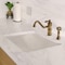 Whitehaus Collection Undermount/Drop-in Fireclay Kitchen Sinks, Stainless Steel Grid Included WHUF2418 - alternate 4