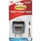 Command Small Bath Hook Matte Black 2 Hooks 4 Strips BATH33-MB-2ES - alternate 1