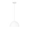 Z-Lite Vega Matte White 1 Light Pendant 4501P12-MW - alternate 1