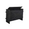 Homeroots 46" Dark Gray Solid Wood Dresser 564525 - alternate 5