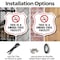 Signmission No Smoking Shield Label Set This Is A Sm, 6 inch X 6 inch, Plastic Sign, 2PK SHI-P-2PACK-6-399 - alternate 4