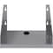 Amgood 10 in. x 14 in. Stainless Steel Ticket Printer Shelf, 18-Gauge 430 Stainless Steel w/Cord Grommet WS-SG-1014-CORD-Z - alternate 4