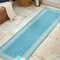 Jonathan Y Lucia Classic Diamond Border Aqua/Light Gray 2 ft. x 8 ft. Indoor/Outdoor Runner Rug SMB207D-28 - alternate 4