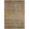 Homeroots 8' X 10' Artichoke Green And Hot Pink Floral Washable Indoor Outdoor Area Rug 605738 - alternate 1