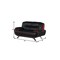 Homeroots 64in Black And Silver Faux Leather Loveseat 329456 - alternate 5
