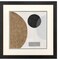 Homeroots Set Of Two Neutral Stones Brown Framed Wall Art, 2PK 654129 - alternate 3