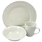 Gibson Home Noble Court Fine Ceramic 12 Piece Dinnerware Set in White 118321.12 - alternate 1