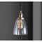 Jonathan Y Cleo 5.5" Adjustable Metal/Glass LED Pendant, Brass Gold JYL3518B - alternate 8