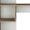 Homeroots 47" White and Brown Wood Computer Desk 403804 - alternate 5