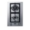 Summit 12" Wide 2-Burner Gas Cooktop In Stainless Steel GCJ2SS - alternate 1
