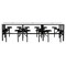 Regency Endure Standing Height Collaborative Table & Chair Set with 12 Pull-Out Stools, White Dry Erase Top 9012-WHT-DVN - alternate 6