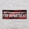 Signmission We Support our Fire Department, 48 Inch x 120 Inch, Vinyl Banner B-120-30934 - alternate 4