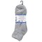 Railroad Sock Men's Quarter Sport Socks, Grey, 3PK 1568 GY - alternate 5