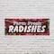 Signmission Farm Fresh Radishes, 36 Inch x 96 Inch, Vinyl Banner B-96-30613 - alternate 2