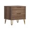 Manhattan Comfort Avira 20 in Nightstand in Brown (2-Drawer) NS1721-BR - alternate 4