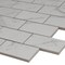 Msi Pietra Carrara 2" X 4" Porcelain Mosaic Tile, 10PK ZOR-PT-0461 - alternate 3