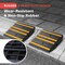 Pyle 1 Ft. Rubber Curb Ramp, 2PK PCRMP1DY - alternate 4