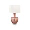 Monarch Specialties Lighting, 26"h, Table Lamp, Dusty Rose Glass, Ivory / Cream Shade, Contemporary, Modern I 9899 - alternate 1