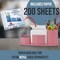 Acrimet Millennium Desktop Organizer Cup Caddy Plastic with 200 Sheets Memo Paper Solid Pink Color 740.9 - alternate 6