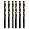 Zoro 1/2" Drill Bit, Heavy-Duty M2-Premium HSS Jobber Length Split Point Black/Gold Finish ZDB-01-1/2 - alternate 5